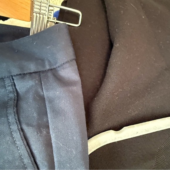 Lands End navy cotton poly chino work pant size 6 - Picture 5 of 6